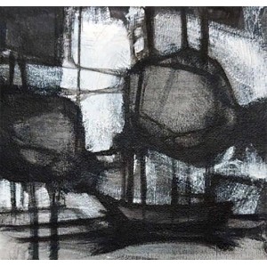 Salman Farooqi, 8 x 8 Inch, Acrylic on Canvas, Landscape Painting, AC-SF-679